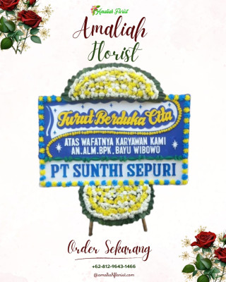 Papan Bunga Duka di Baledu