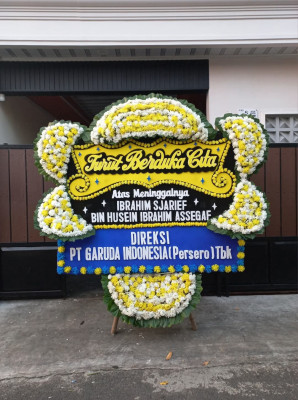 Papan Bunga Duka di Baledu